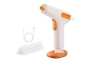 Customizable OEM Support 15s Fast Optical Cordless Hot Glue Gun with Auto-Opening and Anti-Drip Features Hand Tool