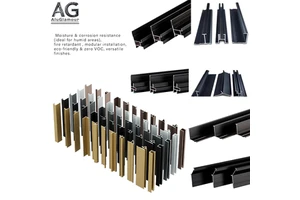 Architectural Aluminum Wall Panels - Integrated LED Lighting for Decorative Shadow Gap Effects