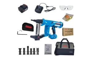 Low Price Toua DCCN 40A Electric Nail Gun Nailer Stapler Cordless Battery Pistol for Concrete Woodworking Construction