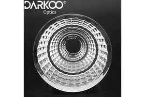 LED Lighting Component Lamp Cover Plastic Led Light Lamp Reflector Cup COB Led Reflector With Holder