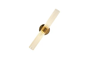 Cylindrical Aluminum Acrylic LED Wall Lamp Remote Modern Design for Living Room Bathroom Vanity Light Frosted Cover No Glare