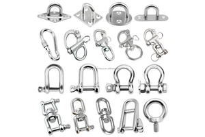 Shenghui Marine Hardware Stainless Steel Anchor Square Pin D Shackle