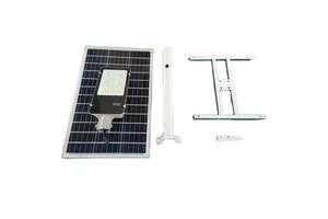 Housing Integrated All-in-One 100W/120W/150W+120W LED Solar Street Light for Garden & Road Use IP65 Outdoor Lighting