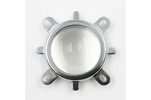 Led Glass Lens with Reflector Collimator, Reflective Cup and Holder 44mm / 77mm for 20W 30W 50W 100W Led Chip