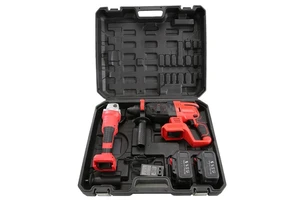 Factory 5-in-1 Brushless Cordless Impact Drill Kit Stainless Steel Tools 800N.m Torque 6.0Ah Lithium Battery Hard Case 3-Year