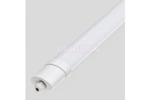 Modern LED Tri-proof Light IP65 Waterproof Linear Batten Lamp Linkable Vapor Tight Fixture for Workshop Parking Lot