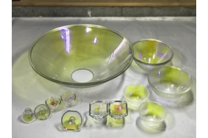 Ultraviolet UV Reflecting Optical Glass Reflector Bowl Cup Light Customized ODM OEM OBM Optical Glass Reflector Bowl Cup Light