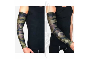 Outdoor Sports Gym Compression Arm Sleeve Sets Spandex/Polyester Unisex Elbow Protector Wristband Pad High Quality