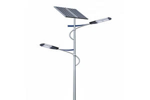 Dual Head Solar Street Light High Bright Waterproof Outdoor Highway Village Road Lighting Lamp