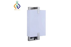 Wall Mounted Decor Led Square Bedroom Hotel Indoor Light Bedside Decoration Lighting Hotel Wall Lamps with Outlet