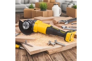 Hot Sales Brushless Cordless Angle Grinder Battery-Powered Slide Adjustable Speed Setting for Heavy Duty Grinding Polishing
