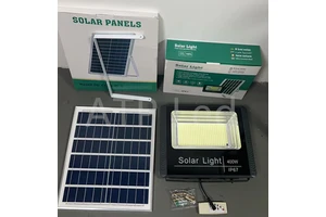 25W to 300W Outdoor Waterproof Garden Solar Flood Light with Remote Control ABS Body IP66 Rating LED Solar Flood Light