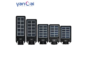 New Arrival Outdoor Double Side Solar Panel Ip66 50W 100W 200W 300W 400W All in One Solar Street Light