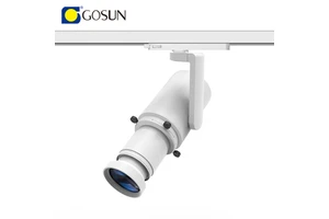 42W Wide Beam Angle 68° CCT Tunable White Contour Profile Led Track Light for museum