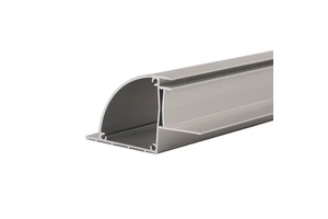 Irregular Shape Aluminum Decorative Lighting Recessed LED Plasterboard Aluminum Alloy Hollow Profiles