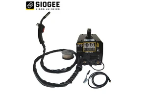 3 in 1 Welding Machine for 3200W 220V Handheld MIG/TIG/MMA Gasless 0.5-13mm & 3.2mm Rod 270A 2.8kg with 5 extra Large Capacitors