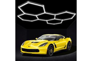 LED Honeycomb Hexagon Light for Trade Show Booth Design, Exhibition Hall Lighting, Creative Display Lamp