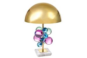 Modern Creative Crystal Decorated Living Room Bedroom Table Lamp