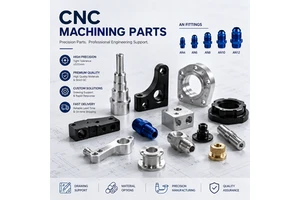 High Precision Aluminum Fluid System Fittings 0.01mm Tolerance AN4 AN6 AN8 AN10 AN12 Aerospace Hydraulic Applications