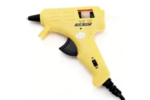 100W Electric Plastic Industrial Hot Melt Glue Gun Fast Preheating Anti-Scald Nozzle Woodworking Packaging DIY Crafts Glue
