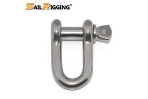 Stainless Steel Straight10mm D Shackle Marine Shackle