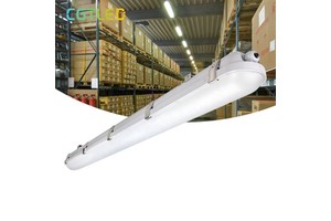 30K-40K-60K CCT Selectable IP66 Waterproof 120lm/w Linear Led Tri Proof Light with CE Rohs