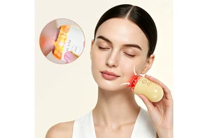 Rechargeable EMS Led Face Neck Light Therapy Double Cheek Chine V Shape Facial Sculpting Face Slimming Massager Lifting Device