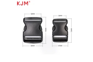KJM Custom Quick Release Buckle Clip Plastic Buckle for Hiking Bag Backpack
