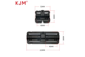 Free Sample Heavy Duty 40mm Pom Tactical Vest Carrier Buckle Tactical Quick Release Buckles