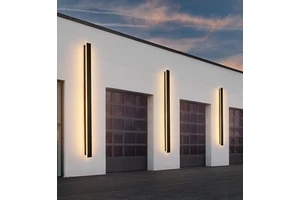 LED Three Color Light Neutral/ Warm/ White Waterproof IP65 Outdoor Linear Strip LED Wall Lamps
