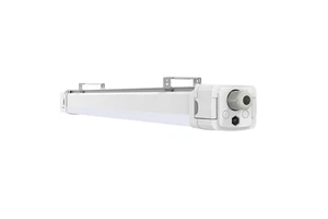 LED Tri-proof Light Waterproof Vapor Tight IP65 Rating Ra95 CRI 50000 Hours Lifespan for Garages