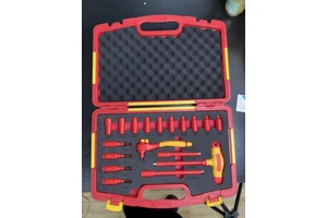18pcs New Energy 1000V Insulation Tool Set Ratchet Wrench 1/4 Socket VDE Pliers Screwdriver Tool