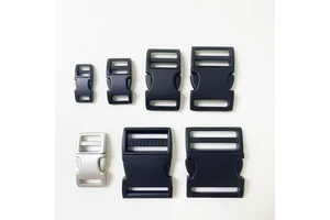 Tanai Adjust Slider Metal Buckle Aluminum Quick Release Buckles for Bag and Pet Collar