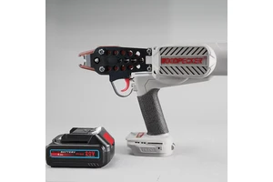 HR23 C24 SC-6 Wireless Charging Rechargeable Hand Brushed Battery Operated Nail Gun/C Ring Gun for Wire Fencing Stapler Tool