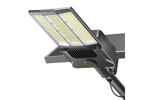 High Lumen Output Aluminum PC Material Solar Powered LED Street Light Outdoor IP65 Radar Motion Sensor Road Lamp for Square Park