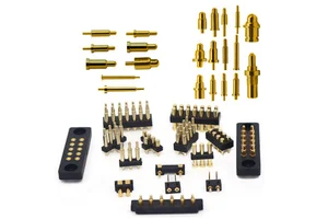 High Frequency Double Head Copper Pin Contact Pogo Pin Thimble Charging Spring Probe Sigdouble Head Pogo Pin