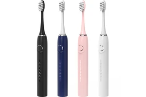 Hot Selling Rechargeable Waterproof Sonic Toothbrush Top Picks for Teeth Whitening 5 Automatic Modes Electric Toothbrush