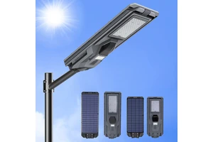 Economical Solar Street Light Outdoor ABS Single Panel Solar Lamp for Home Garden Village Road Lighting