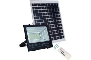 Waterproof Cast Aluminum High Power Solar Led Flood Light Outdoor Flood Lamp Spotlight Street 100w 200w with Remote Controller