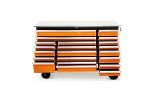 New Design Customized 18-Drawers Tool Trolley Large Capacity Mobile Utility Drawer Tool Trolley Cabinets Heavy Duty Tool Cabinet
