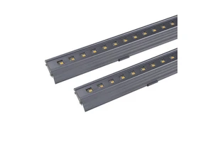 Qiaojing Waterproof Low Pressure 24V Exterior Wall Contour Light, Wall Washer Light Perforated Cover 48 Stock 12W3233 Linear Lig