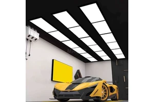 High Brightness High CRI LED Car Inspection Lamp for Garage Modern Design Auto Detailing and Workshop Lighting 6 Grid System