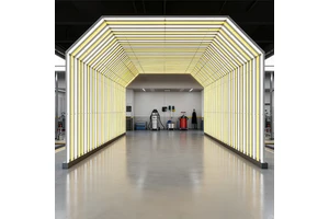 Gonengo Best Selling LED Light Tunnel High Flux Car Wash Equipment Led Tunnel Light Polish Garage Lamp