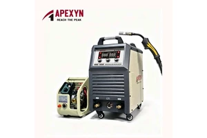 APEXYN 500A 380V Three-Phase Industrial MIG500 Welding Machine 3-in-1 MIG/MAG/MMA Long Runtime Heavy Plate Fabrication 20mm