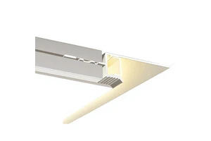 Z-shaped Ultra-Narrow Suspended Ceiling Linear Light Aluminum Alloy Shadow Seam Reflective Groove LED Profile Light 5-Year