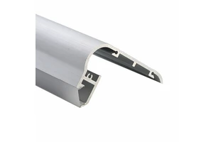 Hot Saling Grooved Stair Nosing Edge Led Step Aluminum Profile for Walking Area Lighting