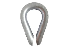 Hot Dip Galvanized 5/8 16MM G411 Wire Rope Thimbles