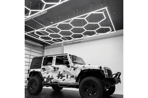 Wholesale Honeycomb Car Parking Garage Lights Hex Led Garage Lights Ceiling 14 Hexagonal Garage Light