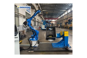 New High Quality Intelligent MIG Welder Automatic 6 Axis Robot Welding Station with 3 Phase 380V and 1 Year Warranty