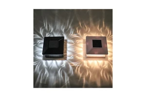 Post Solar Lights 2 Color Modes For Post Caps 4x4 5x5 Wood PP Vinyl Solar Fence Post Lights In Garden Decor